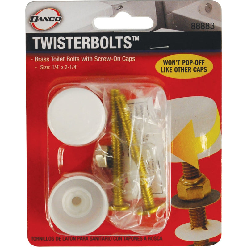 Danco 1/4 In. Twister Screw-On Caps and Bolts