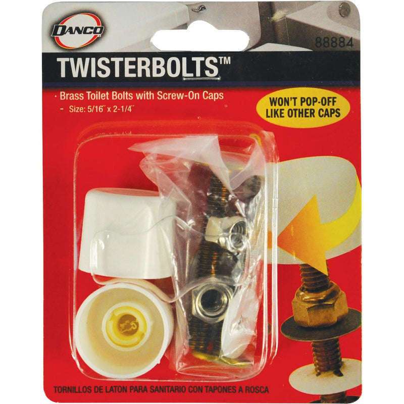 Danco 5/16 In. Twister Screw-On Caps and Bolts