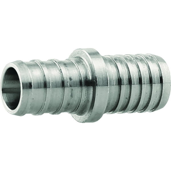 Plumbeeze Transition 1/2 In. Polybutylene, Stainless Steel PEX-B Coupling