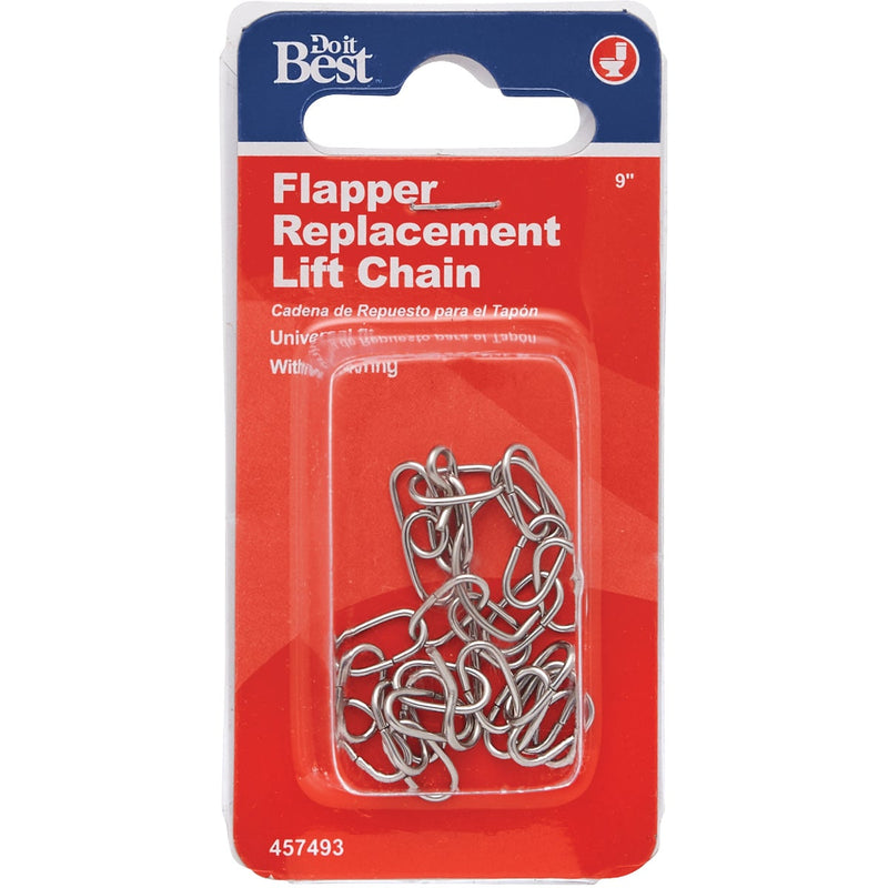 Do it Best 9 In. Stainless Steel Flapper Chain