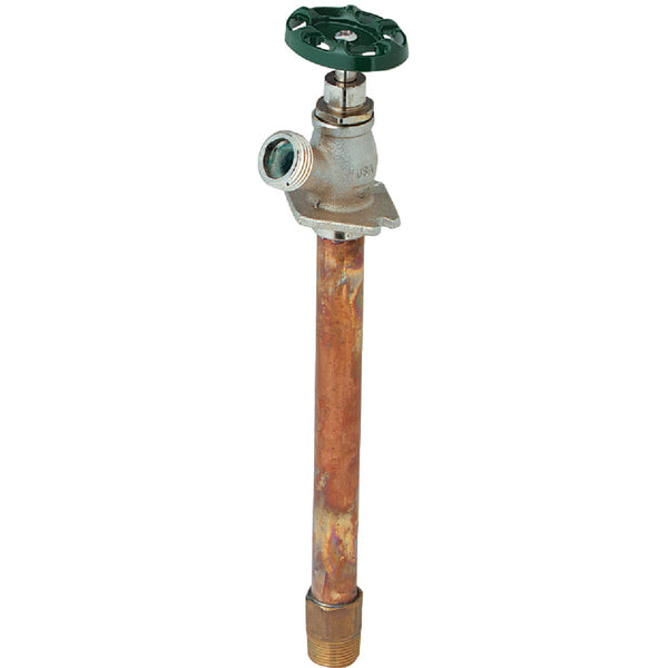 Arrowhead Brass 1/2 In. FIP x 3/4 In. MIP x 8 In. Standard Frost Free Wall Hydrant
