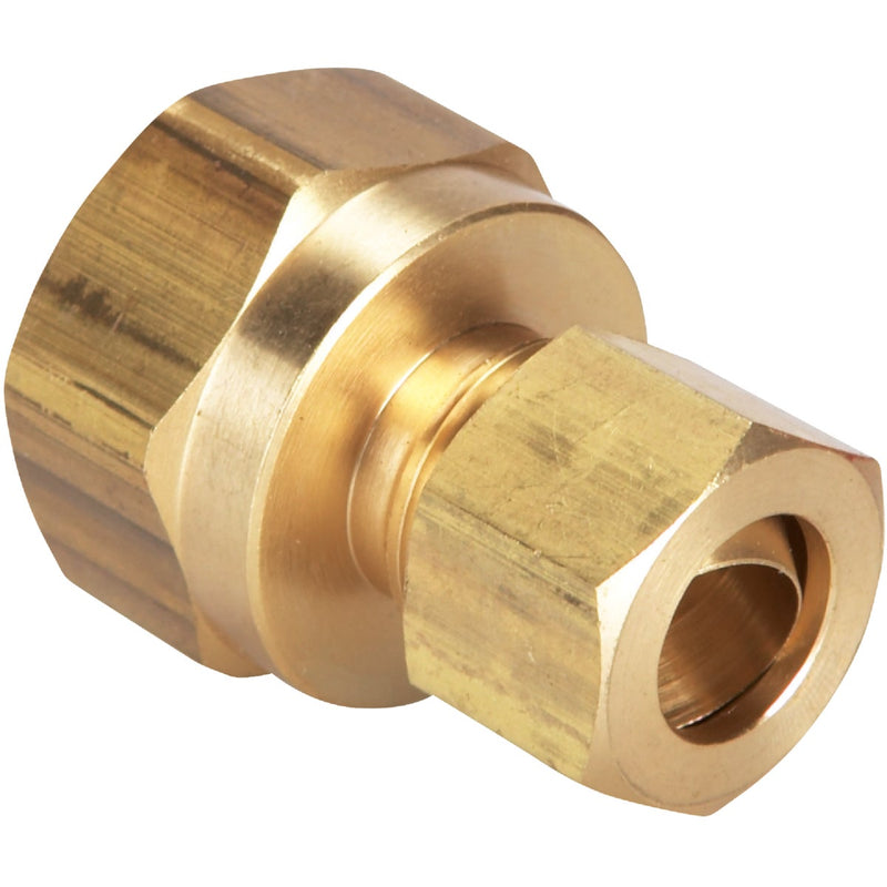 Do it 3/8 In. x 1/2 In. Brass Union Compression Adapter