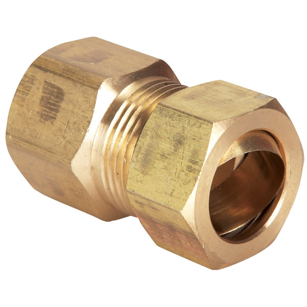 Do it 5/8 In. x 1/2 In. Brass Union Compression Adapter