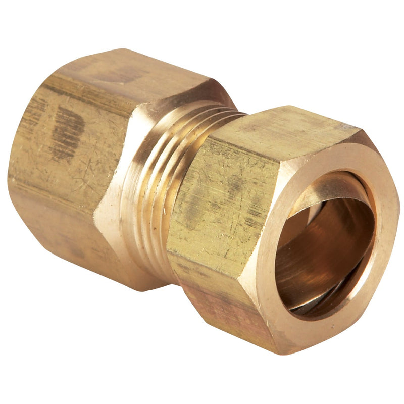 Do it 5/8 In. x 1/2 In. Brass Union Compression Adapter