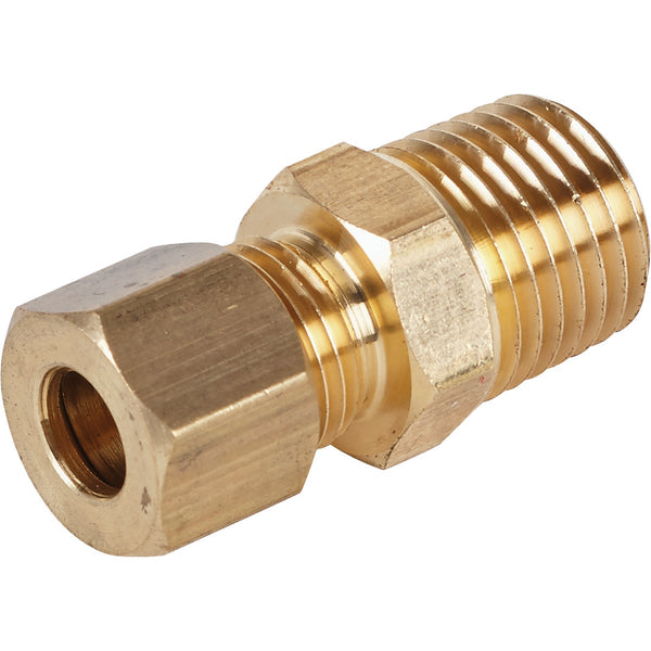 Do it 1/4 In. x 1/4 In. Brass Male Union Compression Adapter