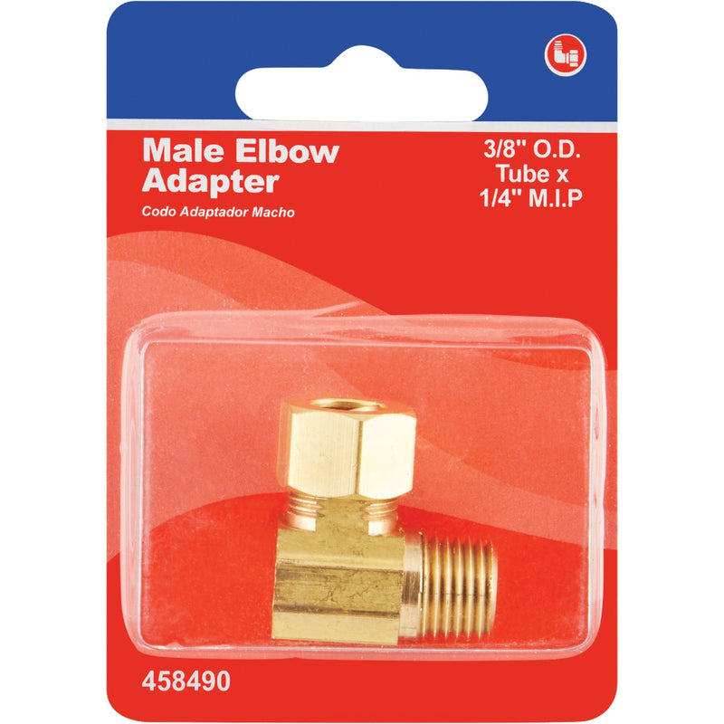 Do it 3/8 In. x 1/4 In. Male 90 Deg. Low Lead Compression Brass Elbow (1/4 Bend)