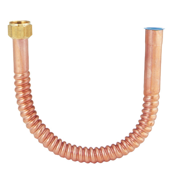 Sioux Chief 3/4 In. FIP X 3/4 In. SWT X 18 In. L Flexible Copper Water Heater Connectors