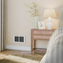 Cadet Register 2000W 240V Fan-Forced Electric Heater, White