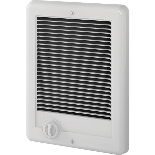 Cadet Com-Pak 1000W 120V Electric Fan-Forced Heater with Thermostat, White