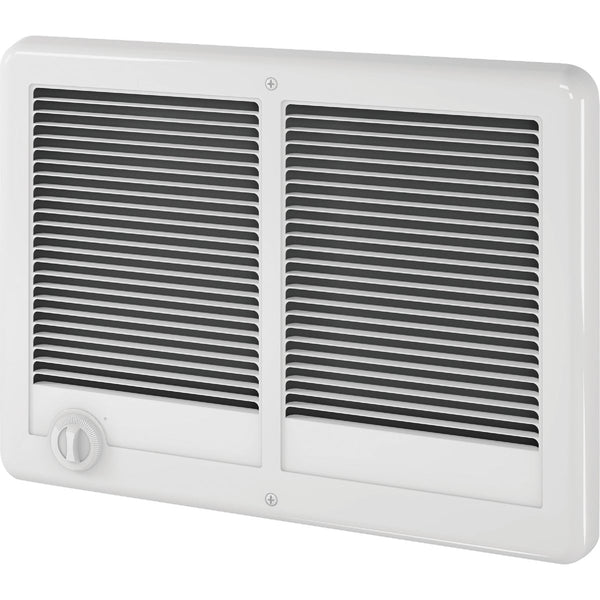 Cadet Com-Pak 3000W 240V Twin Electric Fan-Forced Heater with Thermostat, White