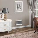 Cadet Com-Pak 4000W 240V Twin Complete Wall Heater with Thermostat, White