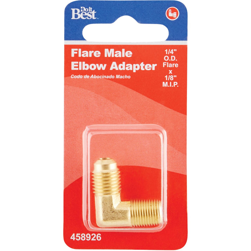 Do it 1/4 In. x 1/8 In. MIP 90 Deg. Flare Brass Elbow (1/4 Bend)