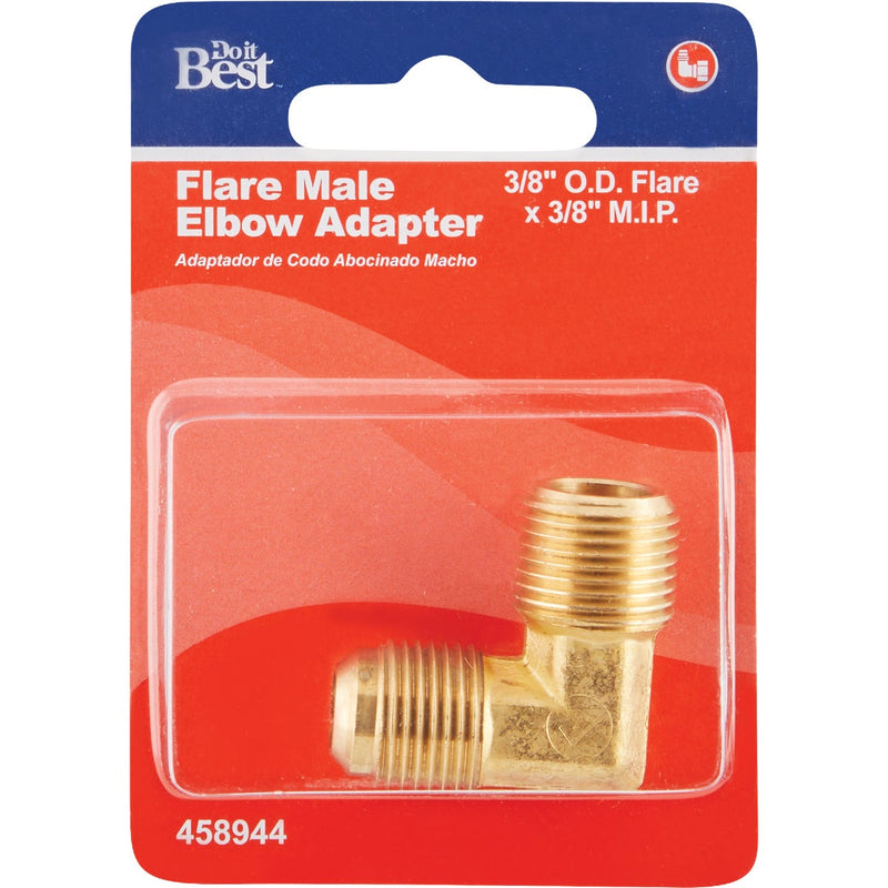 Do it 3/8 In. x 3/8 In. MIP 90 Deg. Flare Brass Elbow (1/4 Bend)