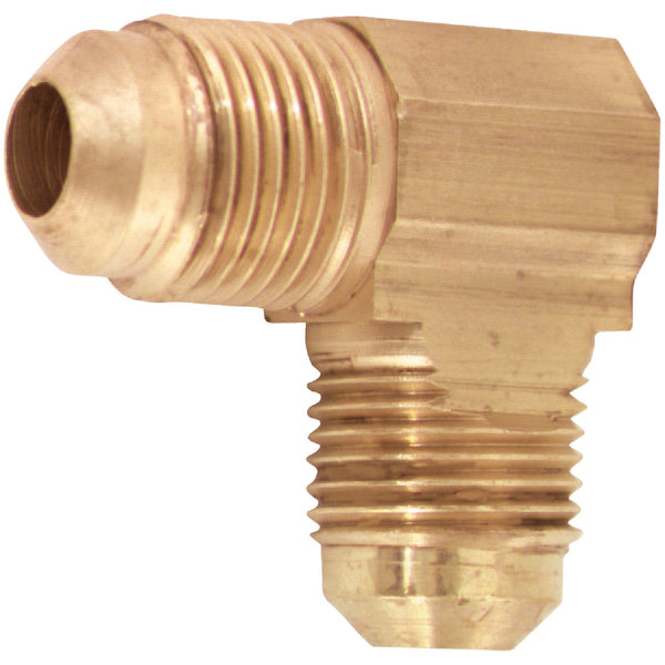 Do it 3/8 In. x 3/8 In. 90 Deg. 2-Way Low Lead Flare Brass Elbow (1/4 Bend)