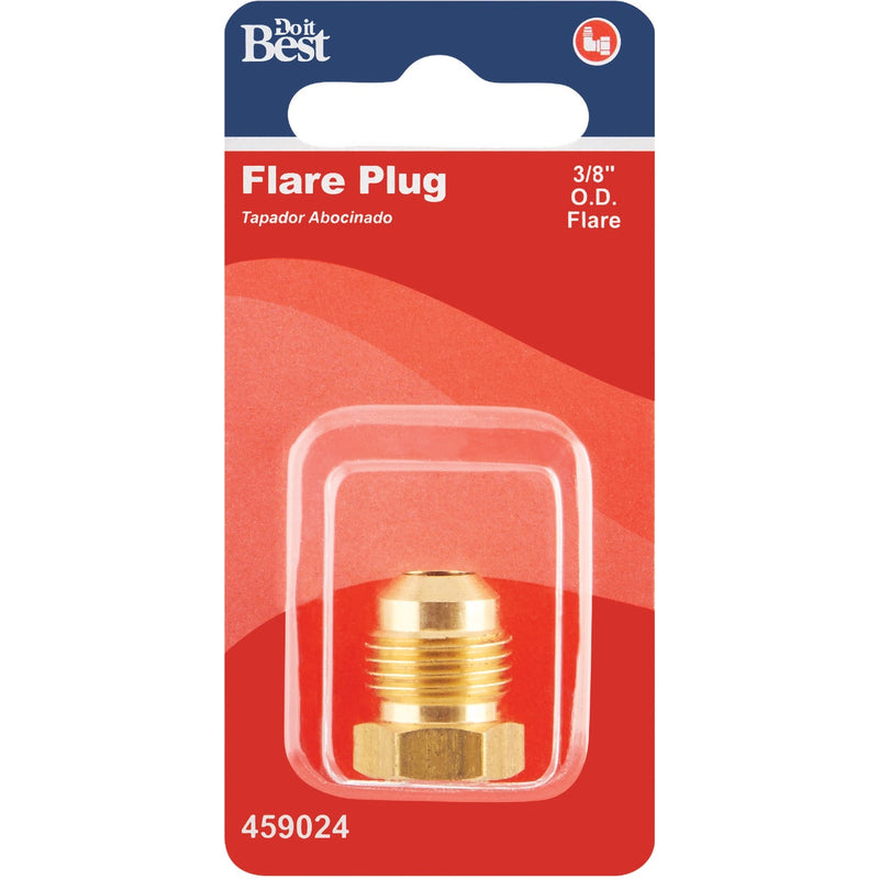 Do it 3/8 In. Brass Low Lead Flare Plug