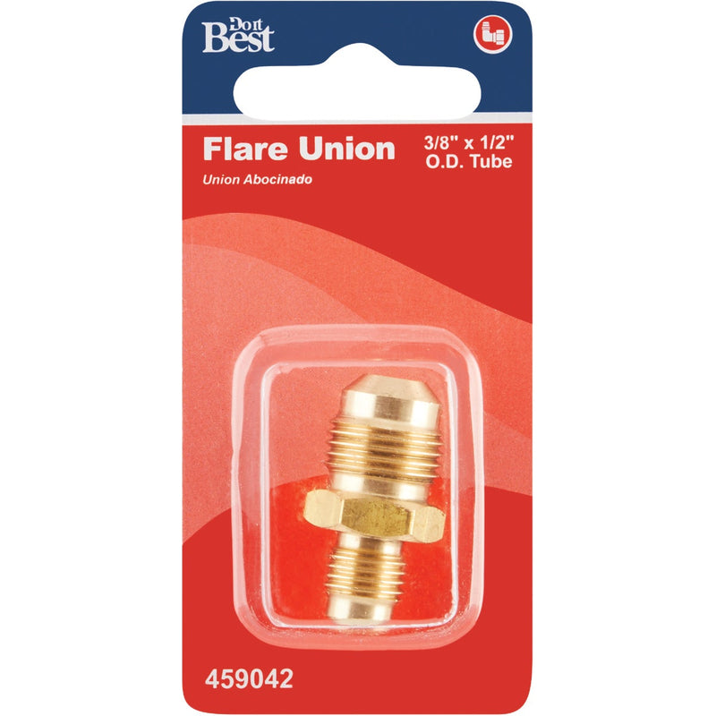 Do it 3/8 In. X 1/4 In. Brass Low Lead Reducing Flare Union