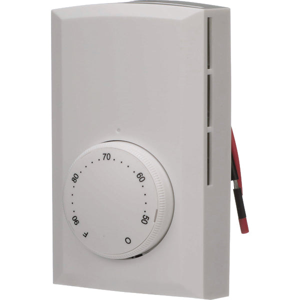 Cadet 22A Mechanical Double Pole Wall Thermostat, White