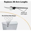 Korky Universal Chrome Flush Tank Lever with Plastic Handle