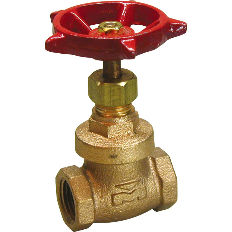 ProLine 1 In. FIPS x 1 In. FIPS Forged Brass Gate Valve