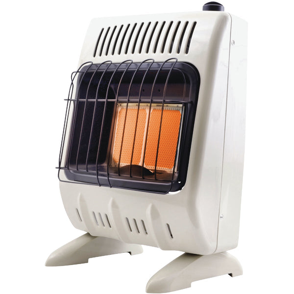 Mr. Heater 10,000 BTU Dual Fuel Vent Free Radiant Wall Heater with Piezo Start