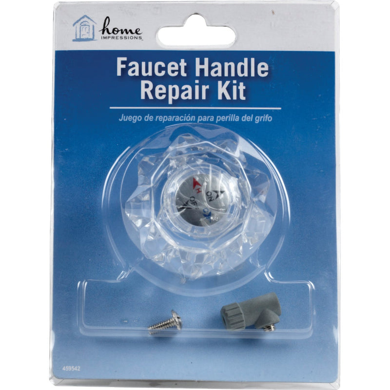 Home Impressions Acrylic Faucet Handle Repair Kit