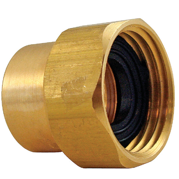 Anderson Metals 3/4 In. FHT x 1/2 In. FIP Brass Adapter