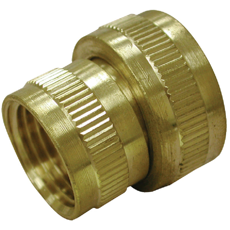 Anderson Metals 3/4 In. FHT x 1/2 In. FPT Brass Swivel Adapter