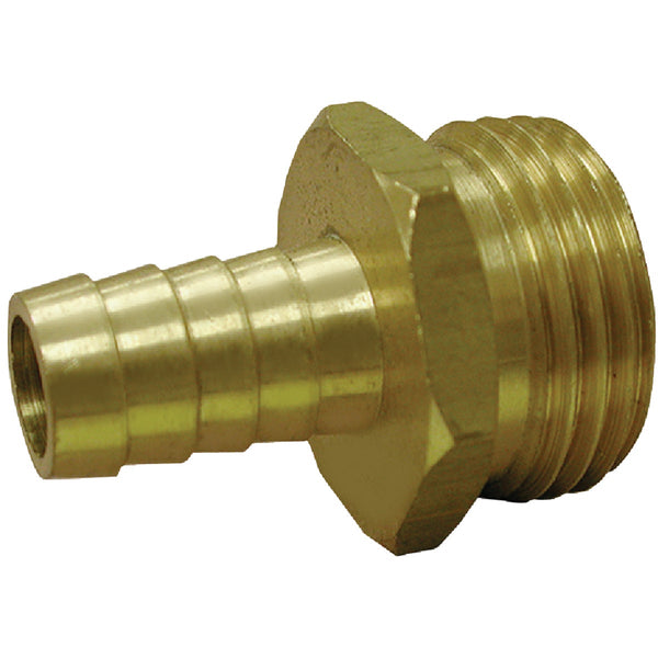 Anderson Metals 3/4 In. Barb x 3/4 In. MHT Brass Hose Barb