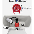 Korky QuietFILL Platinum Fill Valve and 3 In. Flapper Kit