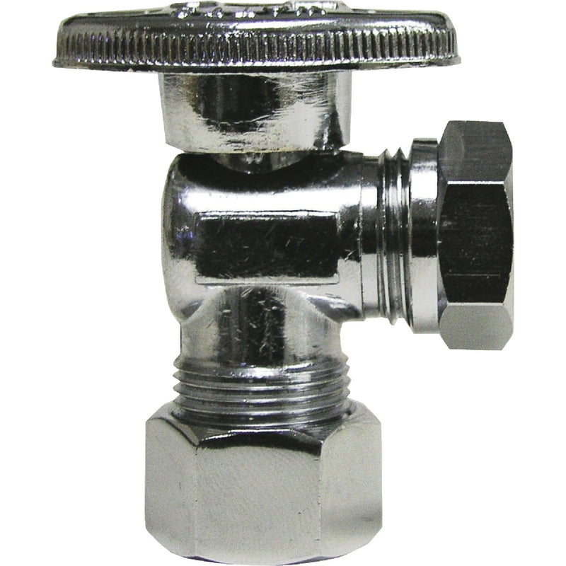 ProLine 5/8 In. OD x 7/16 In. SLIP Quarter Turn Angle Stop