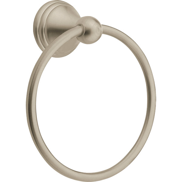 Moen Preston Towel Ring, Brushed Nickel