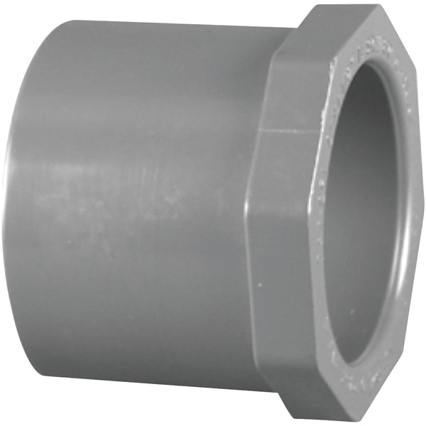 Charlotte Pipe 1 In. Spigot x 3/4 In. Slip Schedule 80 PVC Bushing