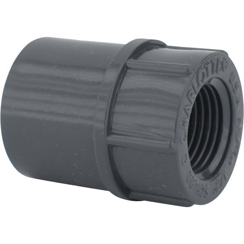 Charlotte Pipe 1/2 In. Schedule 80 Female PVC Adapter