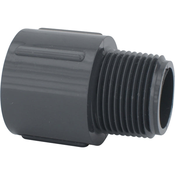 Charlotte Pipe 1 In. Schedule 80 Male PVC Adapter