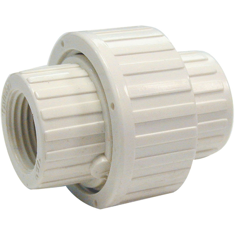 B&K 3/4 In. FIP Schedule 80 Threaded PVC Union