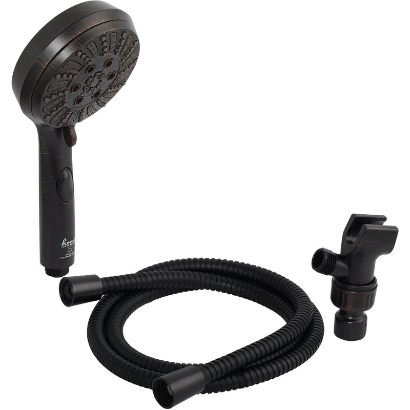 Home Impressions 6-Spray 1.8 GPM Handheld Shower Head, Oil-Rubbed Bronze