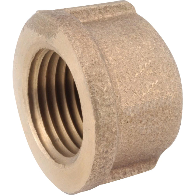 Anderson Metals 1/4 In. Red Brass Threaded Pipe Cap