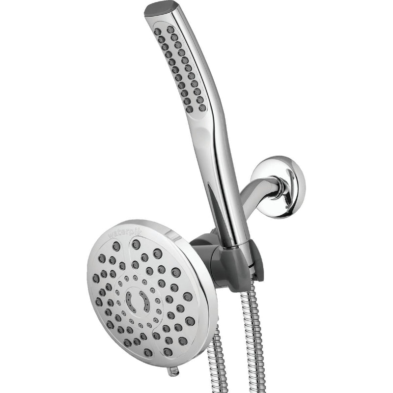 Waterpik PowerWand Spa System with PowerPulse Massage  7-Spray 1.8 GPM Handheld Shower, Chrome