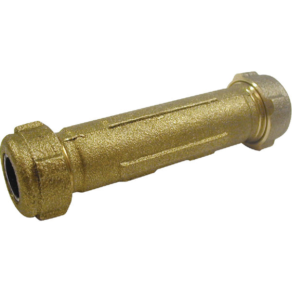 B&K Brass 1/2 In. COMP x 1/2 In. COMP Compression Coupling