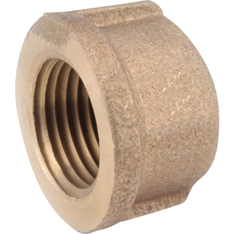 Anderson Metals 1/8 In. Red Brass Threaded Pipe Cap