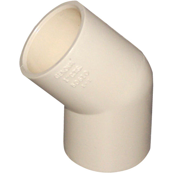 Charlotte Pipe 1 In. Slip x Slip 45 Deg. CPVC Elbow (1/8 Bend)