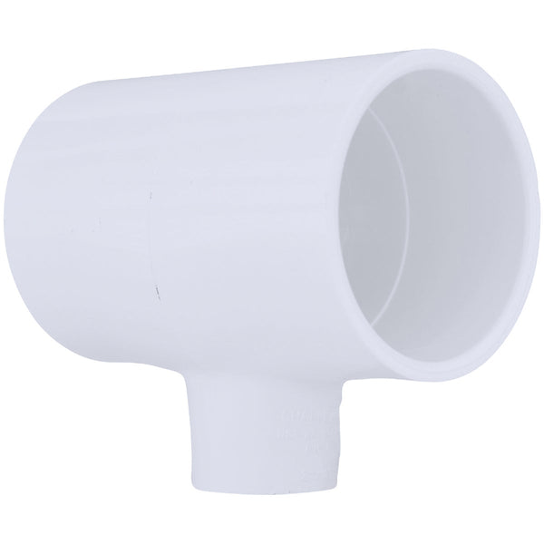 Charlotte Pipe 2 In. A x 2 In. B x 3/4 In. C Schedule 40 Pressure Reducing PVC Tee