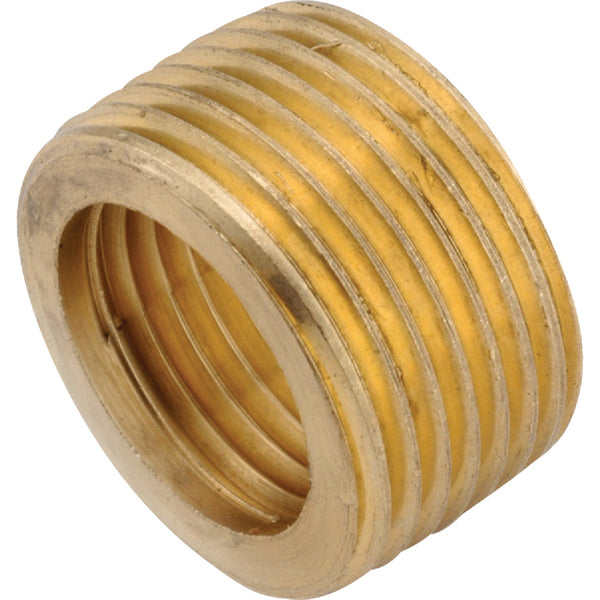 Anderson Metals 1/2 In. FIP x 3/8 In. MIP Red Brass Face Bushing