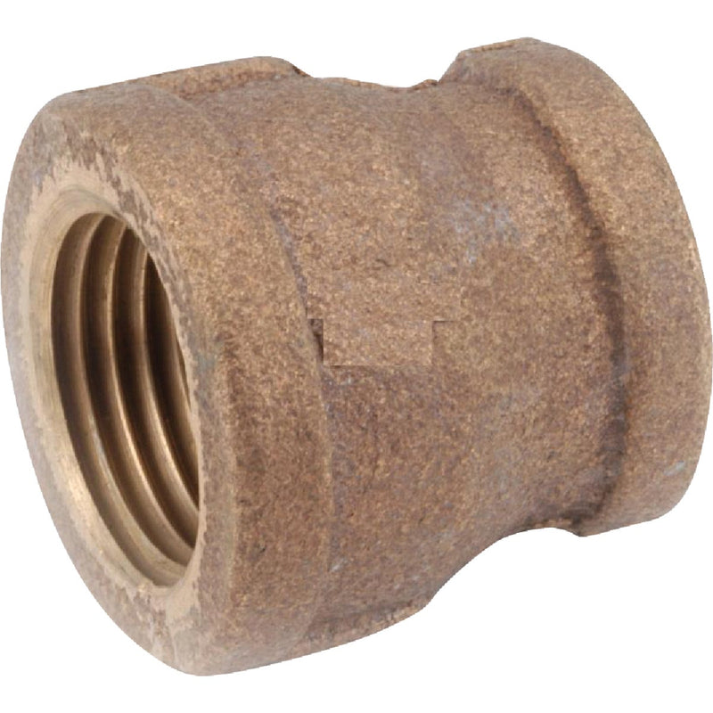 Anderson Metals 3/4 In. x 3/8 In. Threaded Reducing Brass Coupling