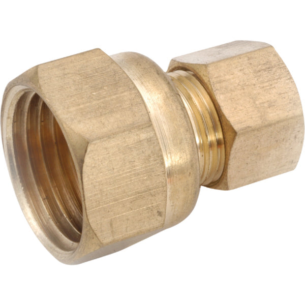 Anderson Metals 1/4 In. x 1/2 In. Brass Union Compression Adapter