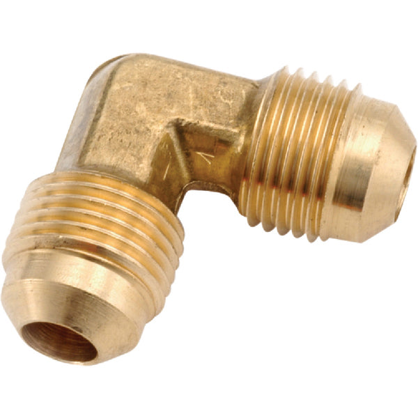 Anderson Metals 5/8 In. x 5/8 In. 90 Deg. 2-Way Flare Brass Elbow (1/4 Bend)