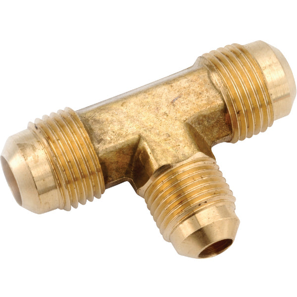 Anderson Metals 5/8 In. x 1/2 In. Brass Forged Flare Reducing Tee