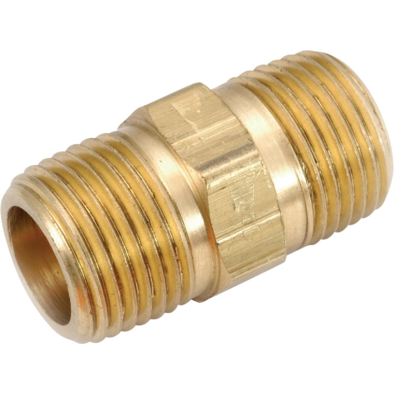 Anderson Metals 1/8 In. OD x 1 In. L Brass Nipple