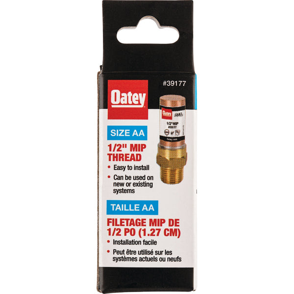 Oatey Quiet Pipes Brass Water Shock Arrestor