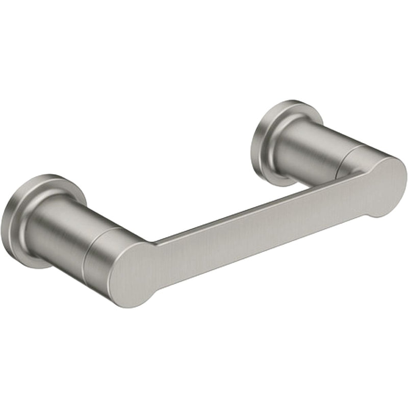 Moen Rinza Wall Mount Pivoting Toilet Paper Holder, Spot Resist Brushed Nickel